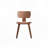 Walnut Finish Side Chair