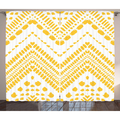Saliah Semi Sheer Curtain Pair