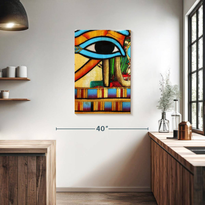 Keiri Abstract Eye, 36" H x 24" W