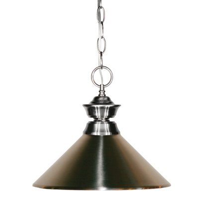 Luminaire suspendu conique unique à 1 lumière Whitford