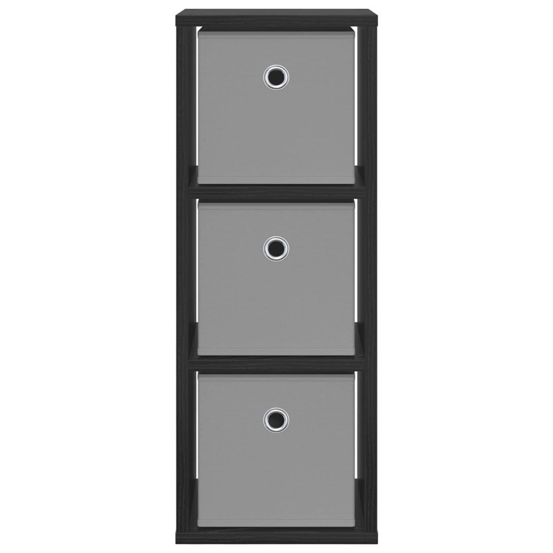 25.5cm Sideboard, Black Oak