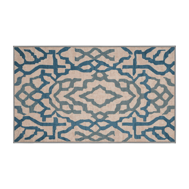 Machine Washable Gray Area Rug, Rectangle 8' x  12'