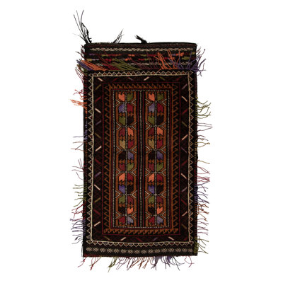 Antique One-of-a-Kind 1'8X3'3 Hand Knotted Area Rug