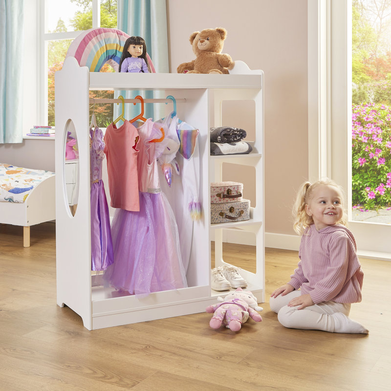 Kids Dressing Rail with Mirror
