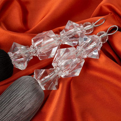 Glazer Fabric 8cm Curtain Tieback