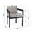 Patio Outdoor Aluminum Dining chair-635825608