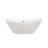 Allegra 70.9'' x 33.9'' Soaking Acrylic Bathtub