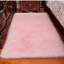 Tapis à poils longs kunala de couleur mauve, 3 tailles au choix -445933786