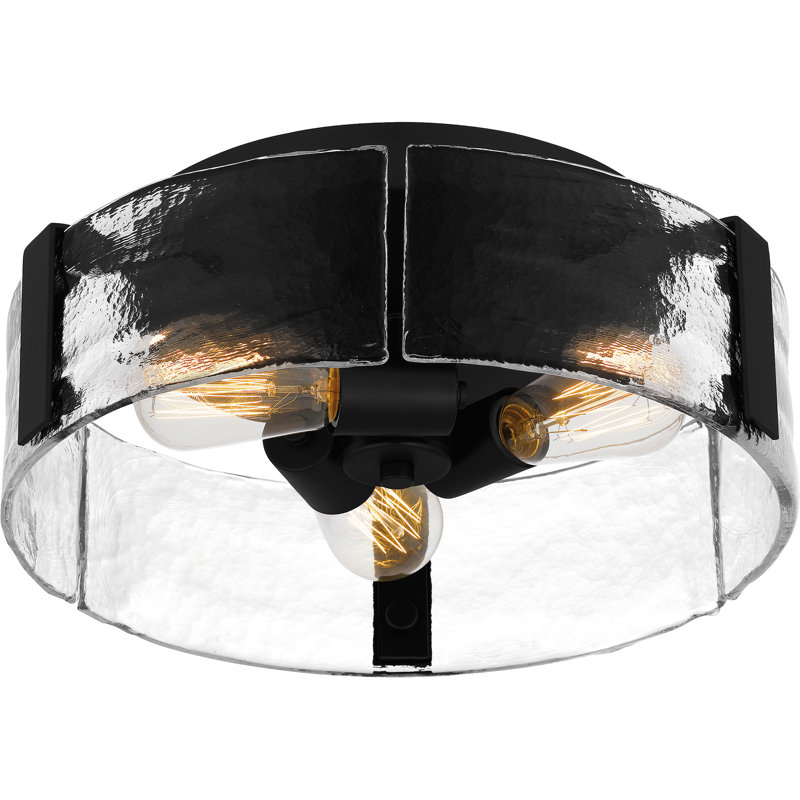Plafonnier encastré 3 lumières 14,25 po Amelle