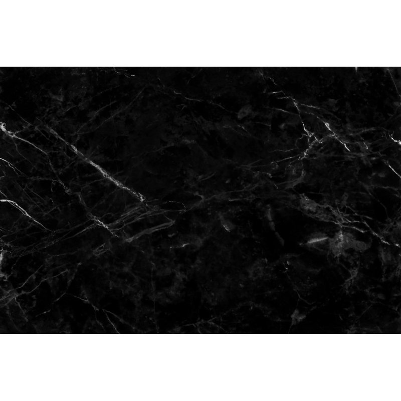 Black Marble Texture Background - Wrapped Canvas Print, 61cm H x 91cm W x 3.8cm D