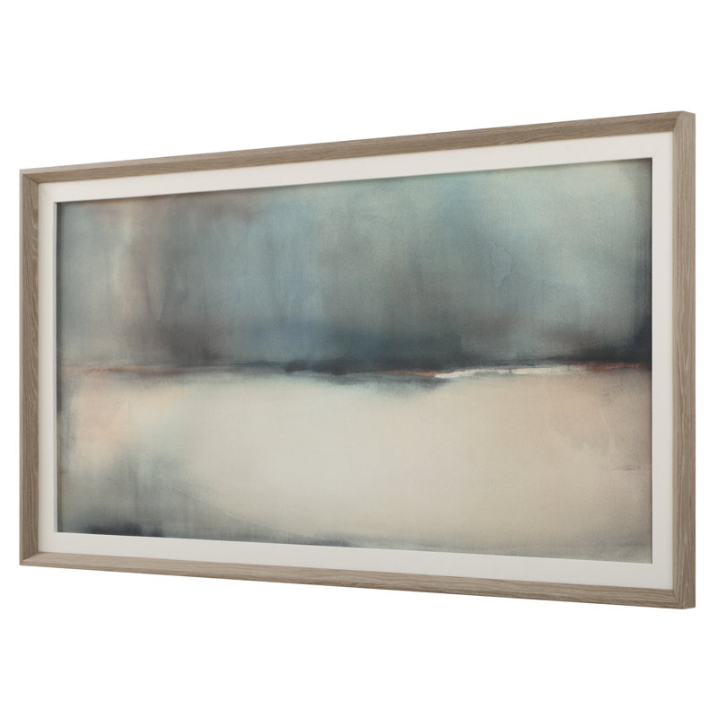 «Deep Rains», reproduction d'art encadrée