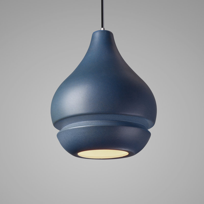 Sevenoaks 1 - Light Single Pendant, Matte Black, Midnight Sky, Incandescent