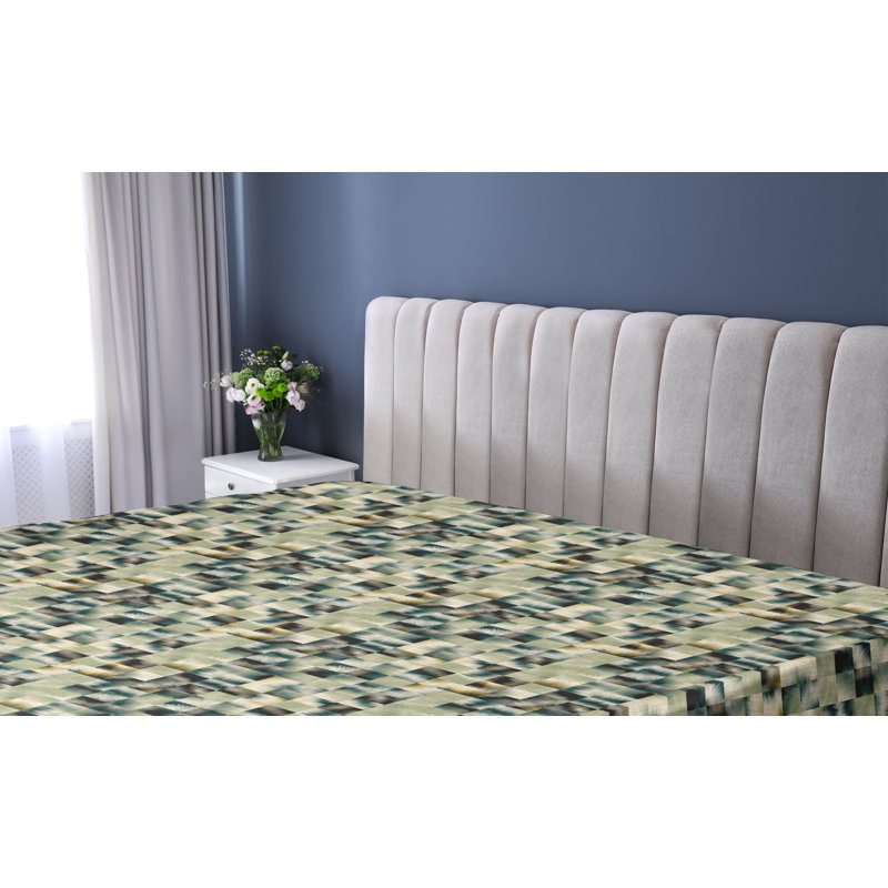 Drap-housse abstrait Ambesonne, Drap-housse de taille double