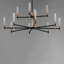 Clyda 12 - Light Dimmable Tiered Chandelier