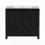 Organisateur de meuble-lavabo 36 "avec lavabo en céramique-46809740
