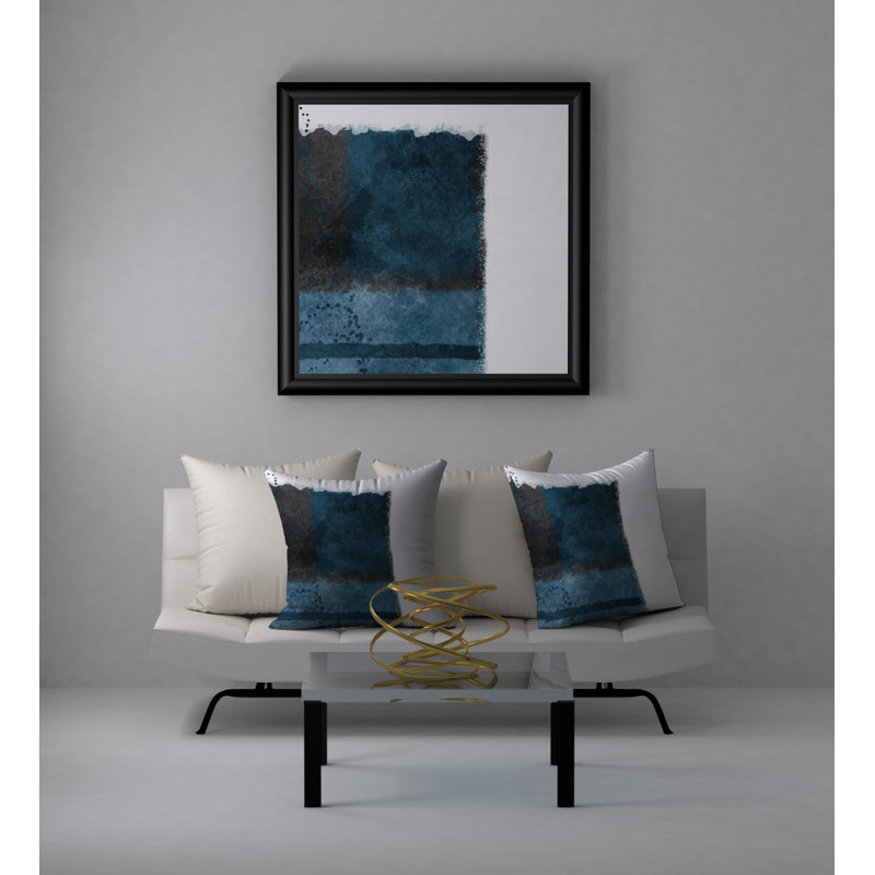 Reversible Throw Pillow, 24" x 24"