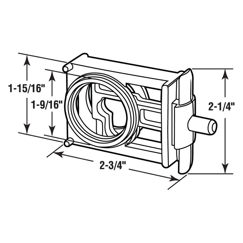 Boîtier à loquet Prime-Line