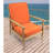 Sunbrella 22" x 45" Outdoor Deep Seat Cushion Set with Ties-1719704313