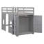 Lit mezzanine avec rangement intégré 58,5 po-94422852