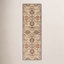 Arden Ivory Denim Red Hand-Tufted Wool Floral Rug