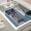 Bureau en L, finition blanche