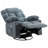 Oversized Massage Swivel Recliner Chair With Lumbar Heating, Cup Holders, And USB Port For Ultimate Living Room Comfort, Recliner-2121699175