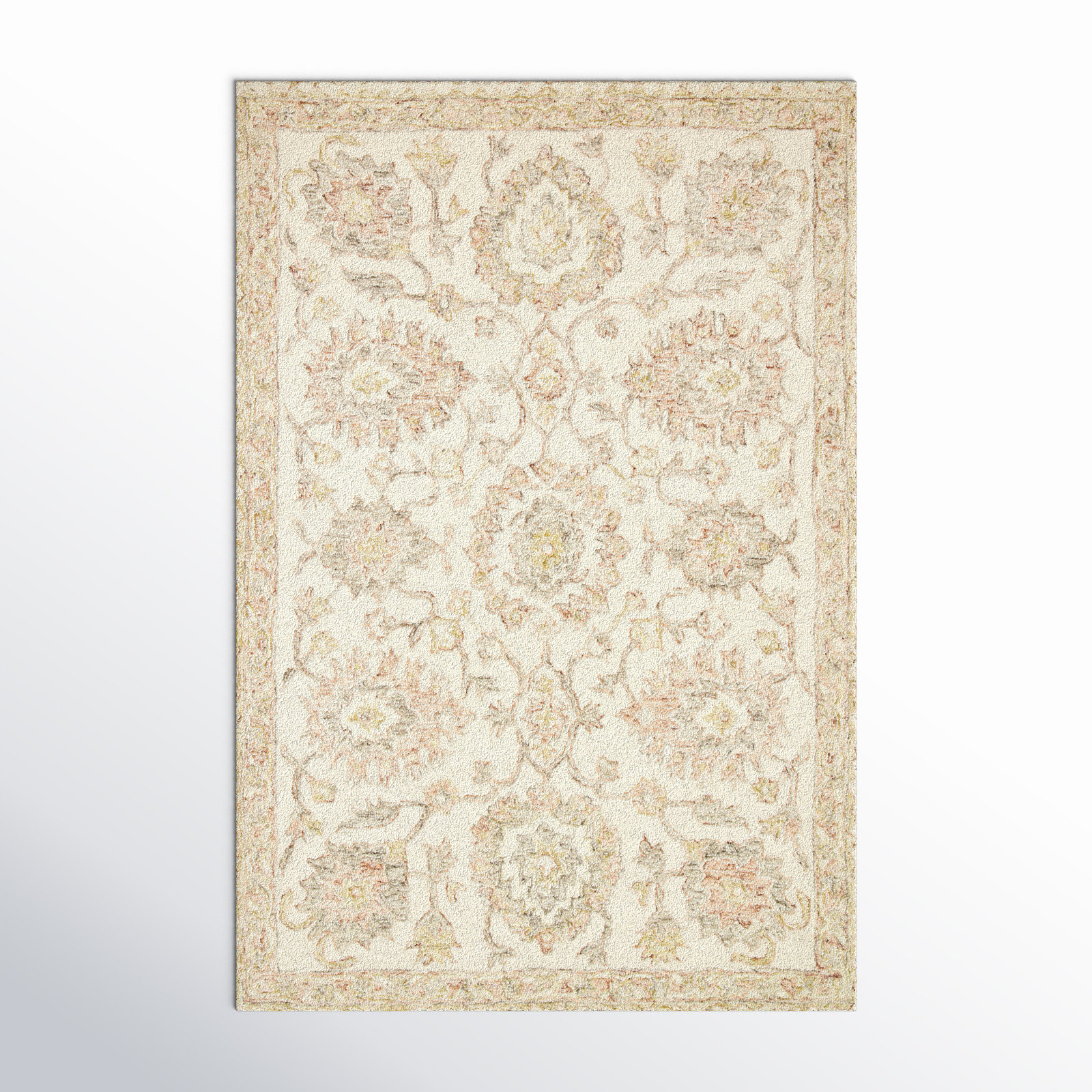Aden Handmade Wool Rug, Rectangle 5' x 7'6"