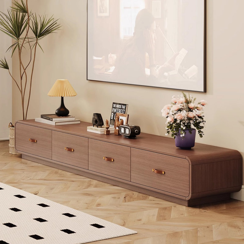 Support oriental en bois massif, H 12,6 po x L 102,36 po x l 15,75 po