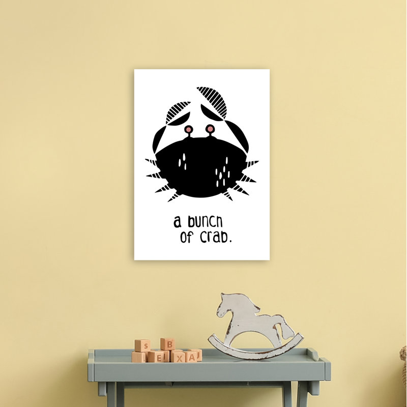 Crab by Miniofmine - Print, Unframed, 42cm H x 30cm W x 1cm D