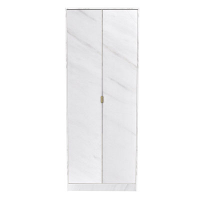 Fully Assembled 2 Door Wardrobe