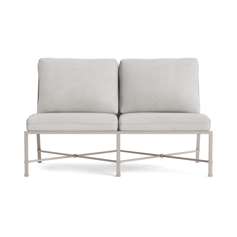 Venetian Outdoor 2 - Seat Loveseat, Fusion Dove, Dove