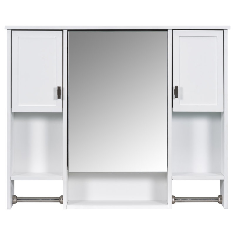 Wall Mounted Cabinet For Bathroom - & Practical With Mirror Storage