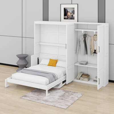 Queen Murphy Bed With Closet