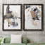 Ruckus I - Ensemble de 2 peintures sur toiles encadrées-1380066491-1380066464