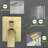 Pressure-Balanced (Temperature Control Only) Complete Shower System-93620296