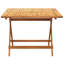4 - Person Acacia Wood Patio Dining Set with Square Table-189649707