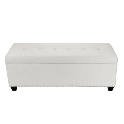 Lalonde Polyester Blend Upholstered Storage Bench