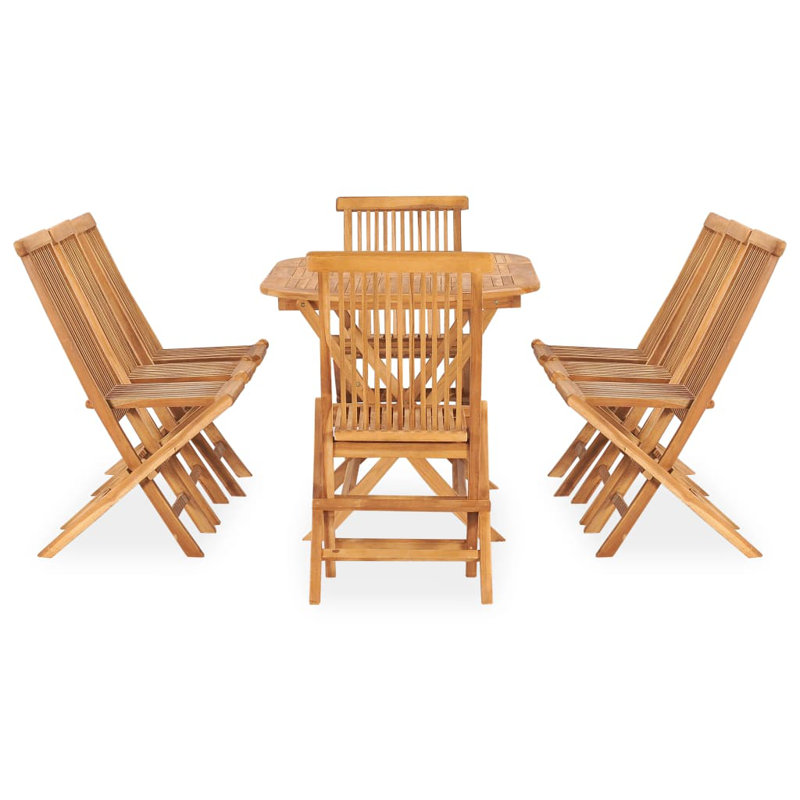 Rectangular 8 - Person Teak Dining Set