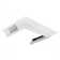 Profil de moulure couronnée ventilée Zline 6 pour hottes murales blanc brillant (cm6v-kbww)
