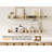 Upgraded Thick Floating Shelves - Multi-Use Wall-Mounted Bookshelves For Kids And Nursery, Ideal For Books, Toys, Spice Rack, Decor - Naturalwood