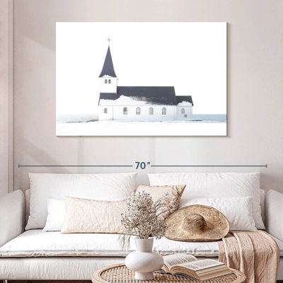 White Winter Church