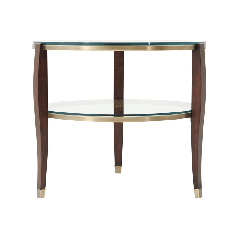 Vanucci Eclectics Glass Top Coffee Table