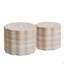 Ensemble de 2 tables basses rondes