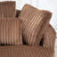 Fauteuil demi-tonneau rembourré avec housse-1830222244