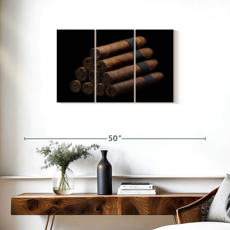 Senne Robusto Cigar Pyramid, 20" H x 33" W
