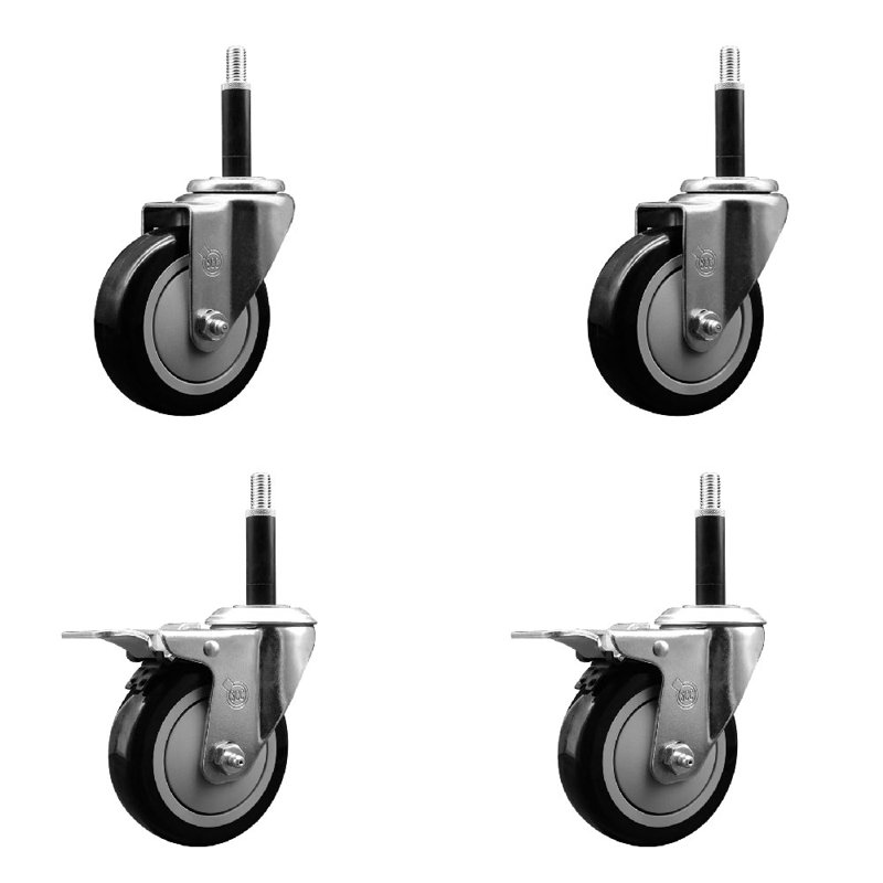 Ensemble de roulettes extensibles Poly