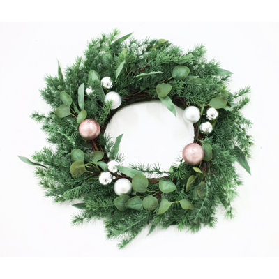 26" With Pine Needle And , Living Space , Elegant Accessory