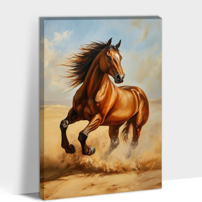 Art mural cheval GUTTATE, décoration murale photos cheval, peinture murale cheval pour le salon, art mural toile cheval, affiches de cheval pour bureau mural encadrées prêtes à être accrochées 24 po x 36 po