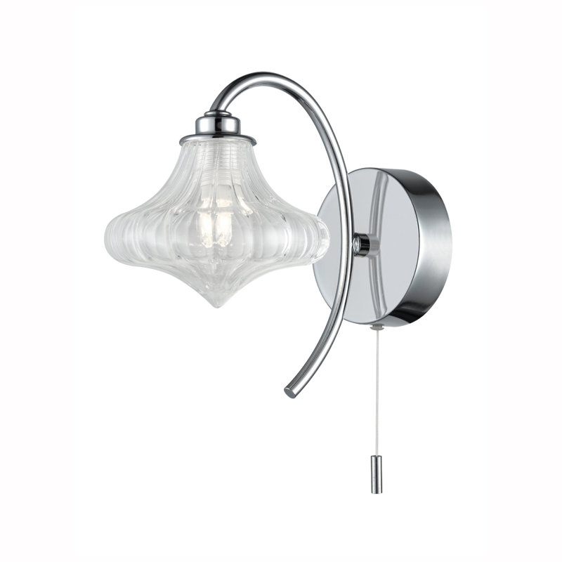 Dowell Armed Sconce, Clear