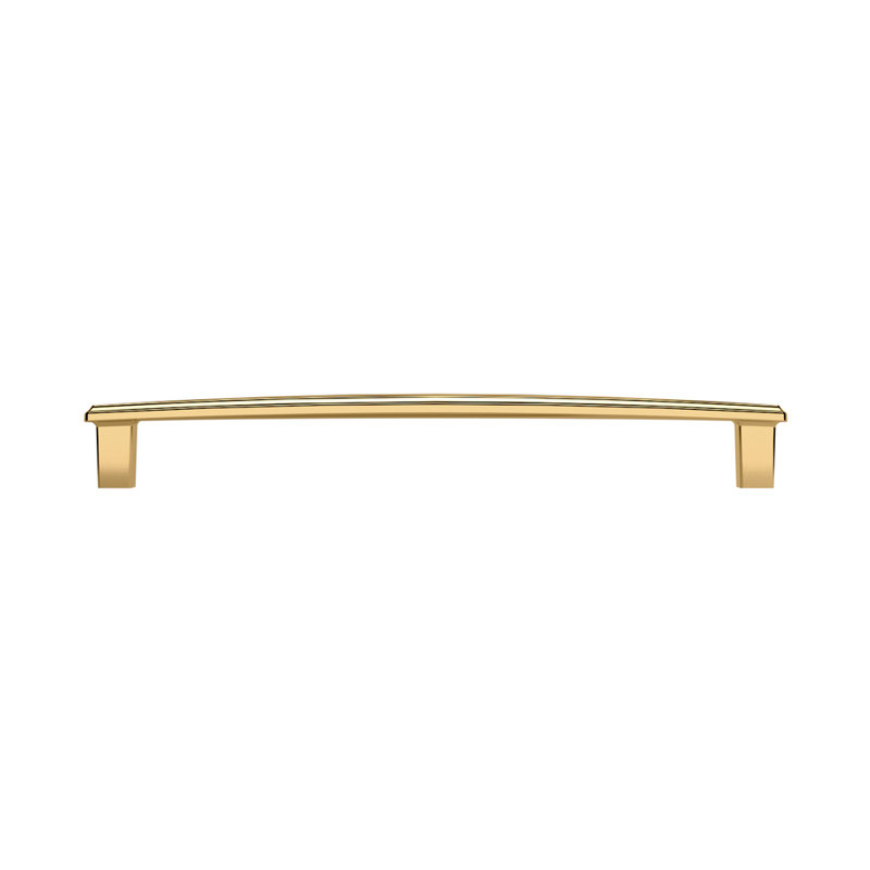 4359 Severin Fayerman A Pull, 12" CTC, Non-lacquered Brass